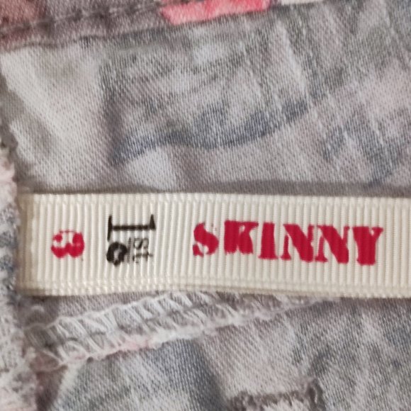 1st Kiss jeans floral design skinny stretchy women's junior size 3 - Picture 7 of 8